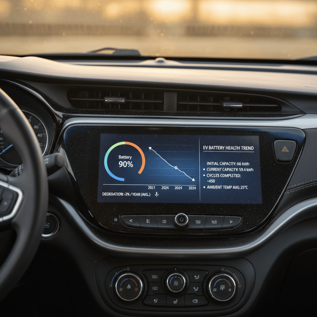 Chevrolet Bolt EUV Battery Degradation Per Year: What’s Normal?