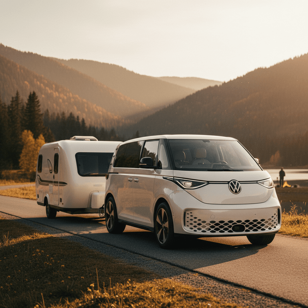 Can the Volkswagen ID. Buzz Tow a Trailer? Real-World Towing Guide