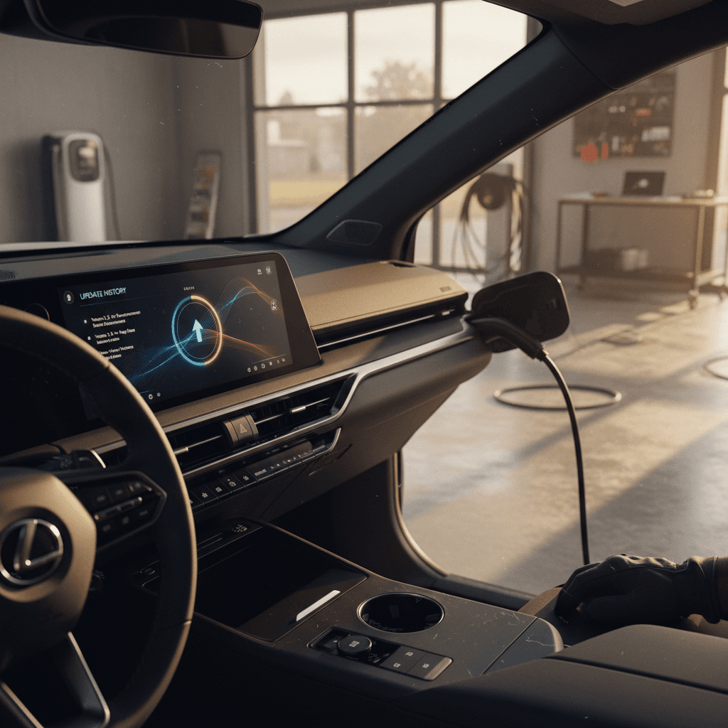 Lexus RZ Software Update History: Features, Fixes, and What Owners Should Know