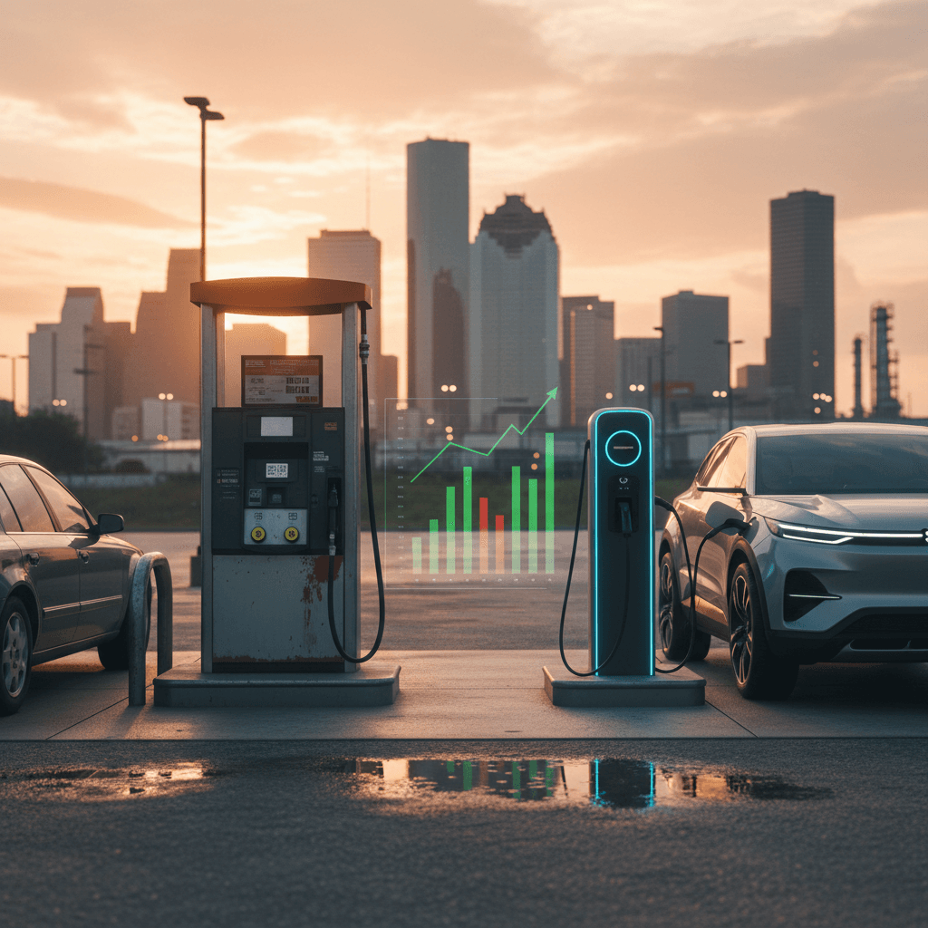 Gas Prices vs EV Charging Cost in Houston (2026 Cost Breakdown)