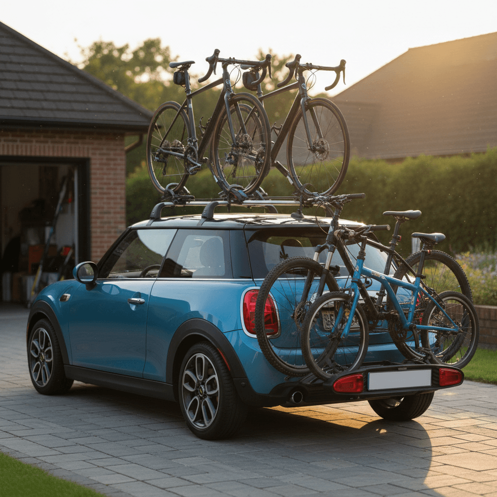 Mini Cooper SE Bike Rack Options: Roof, Hitch, and Trunk Guide