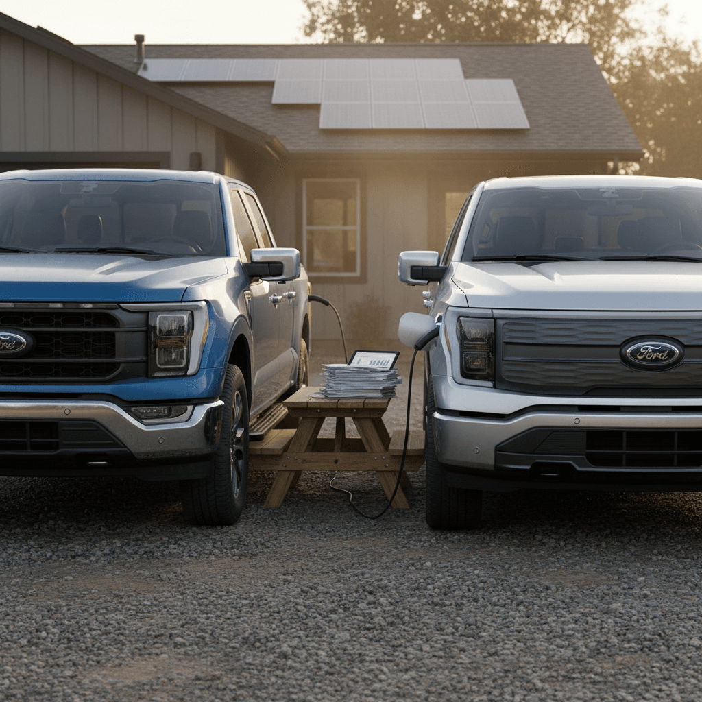 Switching from Ford F-150 to F-150 Lightning: Real Cost Savings Explained