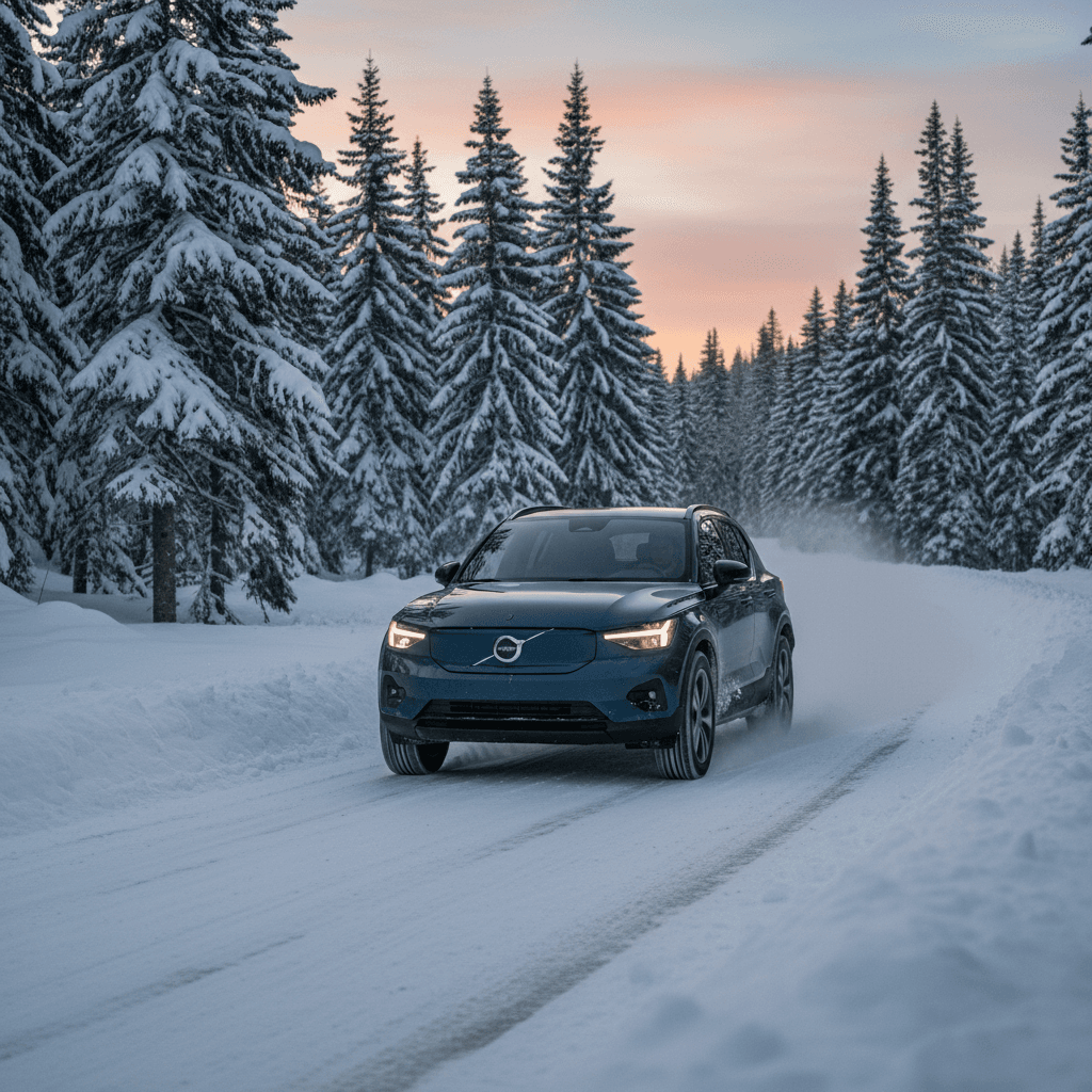 Is the Volvo EX30 Best for Snow and Ice Driving? Real Winter Insights