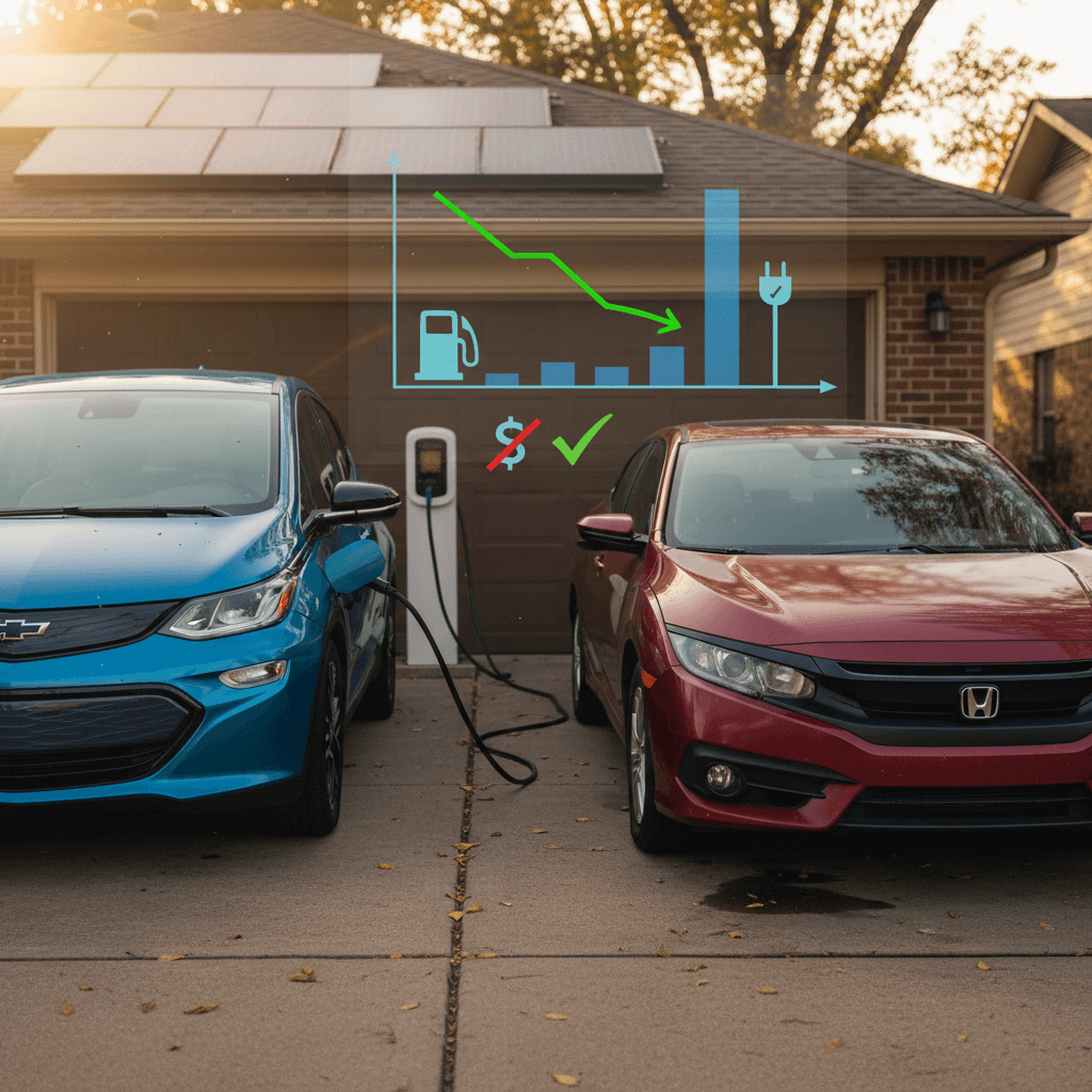 Switching from a Honda Civic to a Chevy Bolt EV: Real Cost Savings Explained