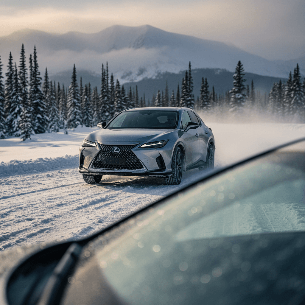 Is the Lexus RZ 450e Good in Snow and Ice? Winter Driving Guide