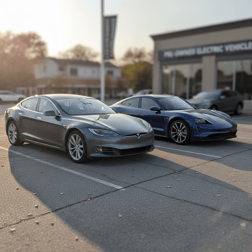Used Tesla Model S vs Used Porsche Taycan Under $50,000