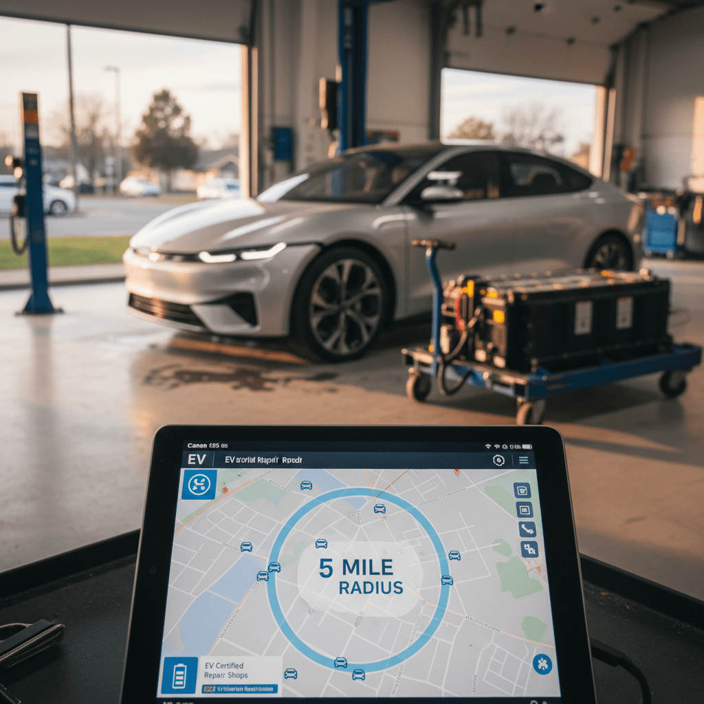 Body Shop Work Near Me: EV-Smart Collision Repair Guide