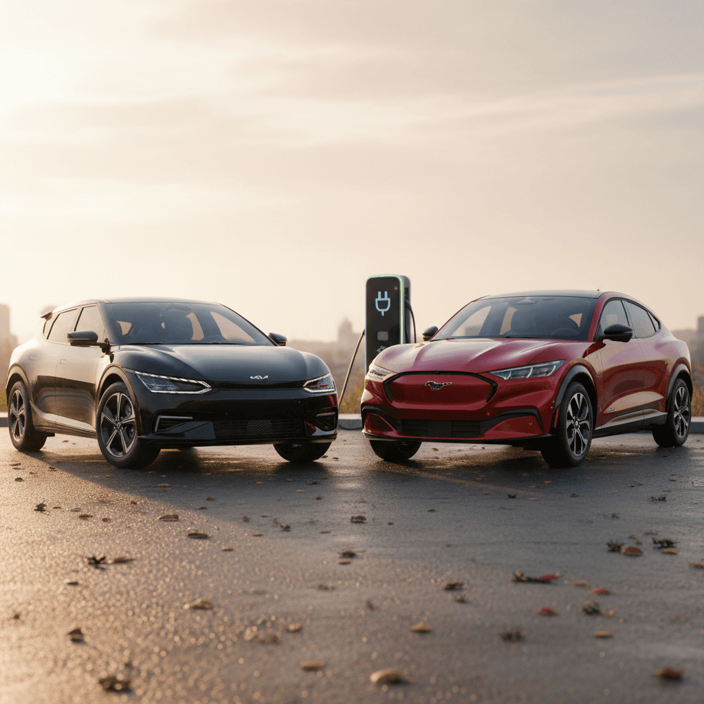 Kia EV6 vs Ford Mustang Mach‑E: Which EV SUV Is Better in 2025?