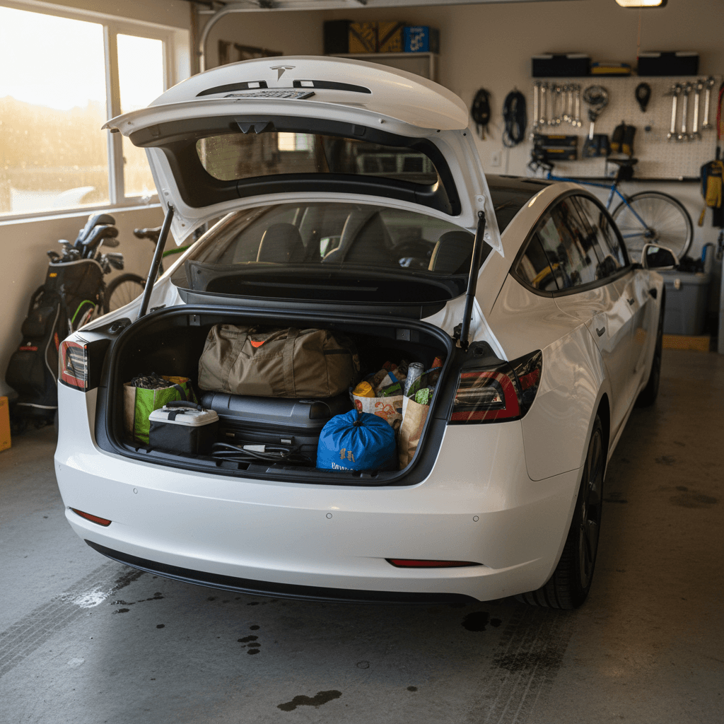 Tesla Model 3 Cargo Space Dimensions: Trunk, Frunk & Real-World Packing