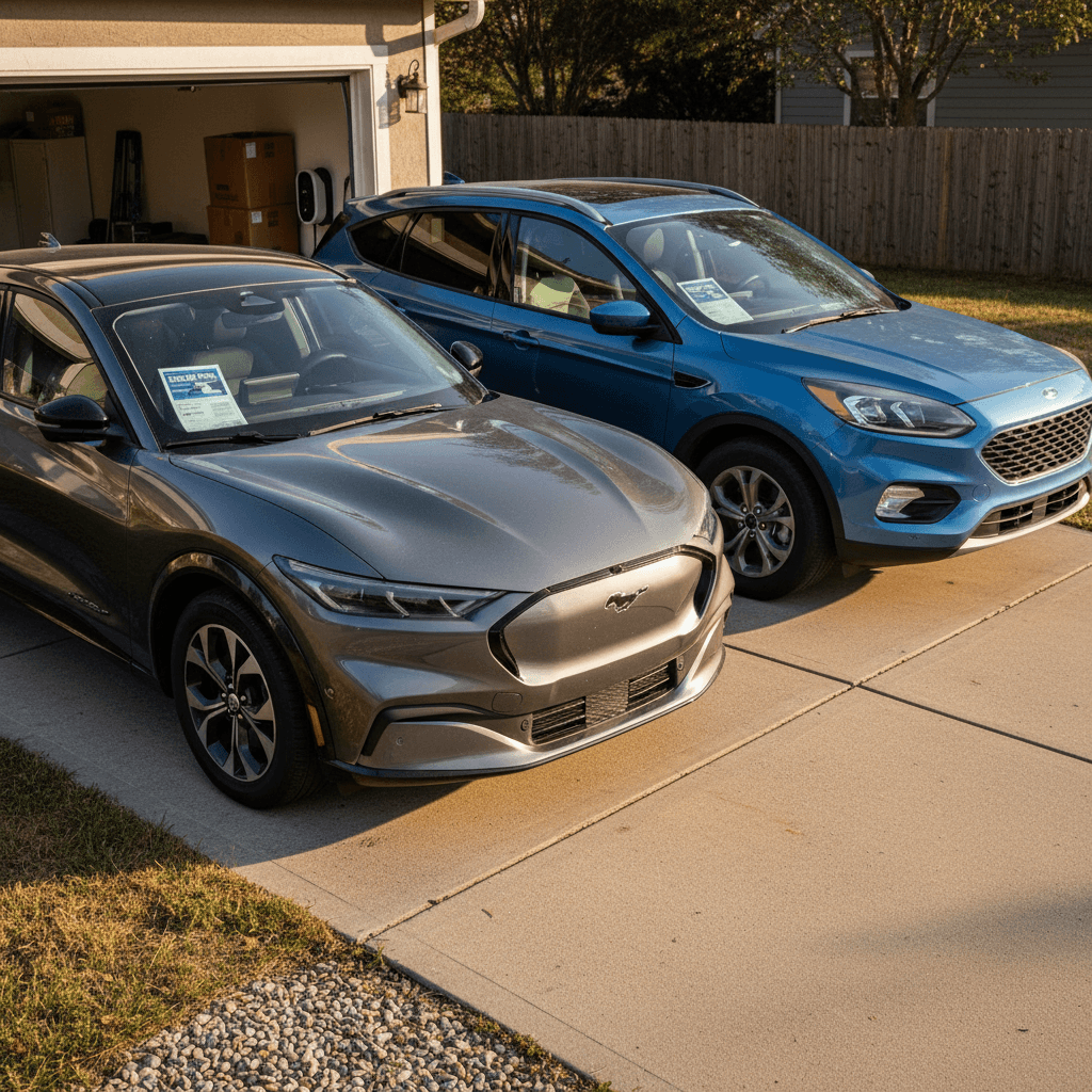 Used Ford Mustang Mach-E vs Ford Escape Hybrid: Which Is Better for You?