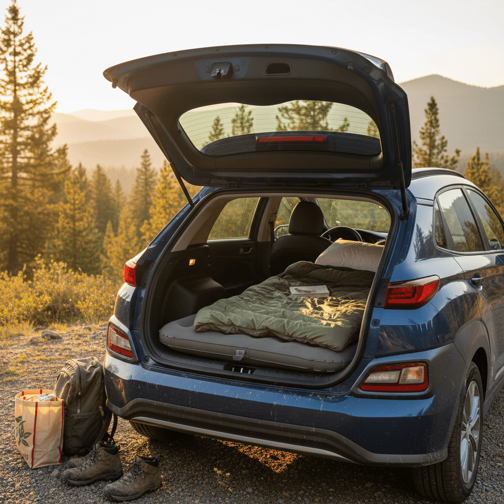 Can You Sleep in a Hyundai Kona Electric? Practical Car Camping Guide