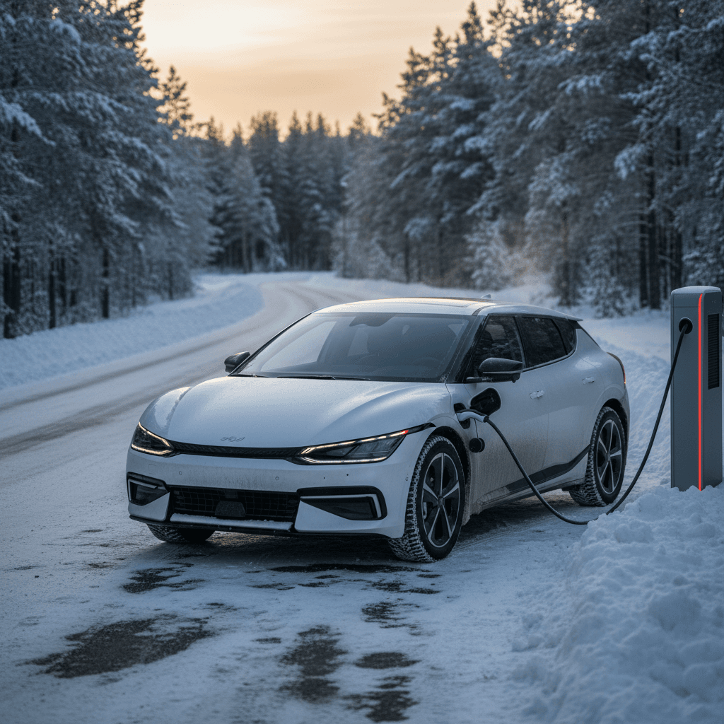 Kia EV6 Winter Range Test: Real-World Cold Weather Performance