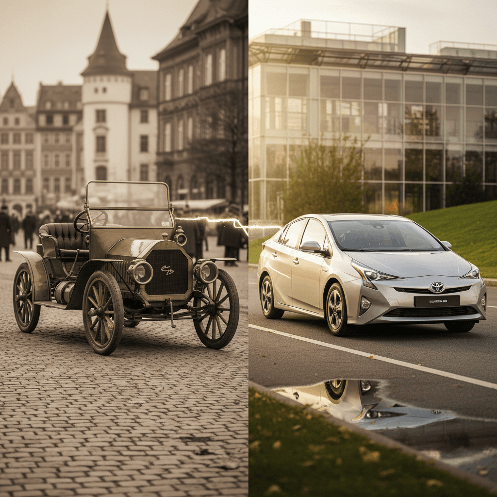 The First Hybrid Car: From 1900 Oddity to Everyday Hero