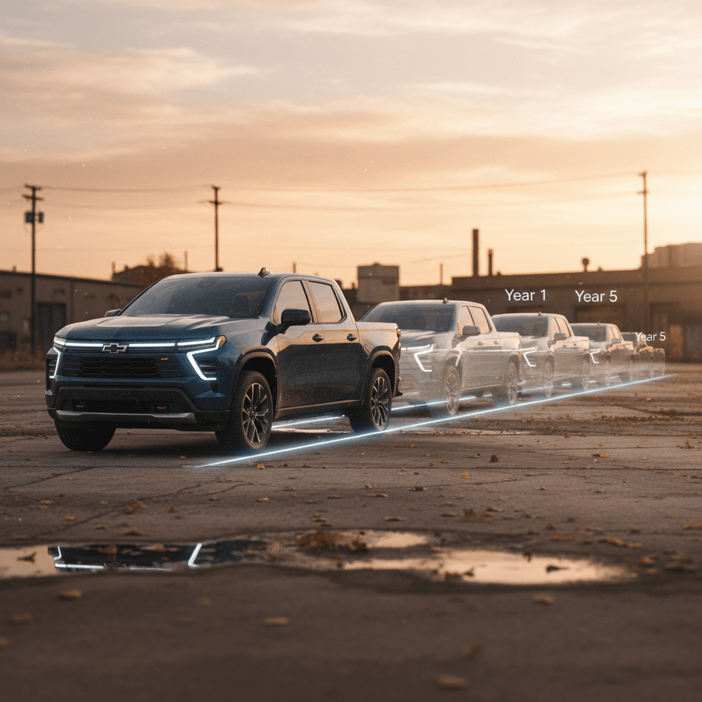 Chevrolet Silverado EV Depreciation Curve Over 5 Years: What to Expect