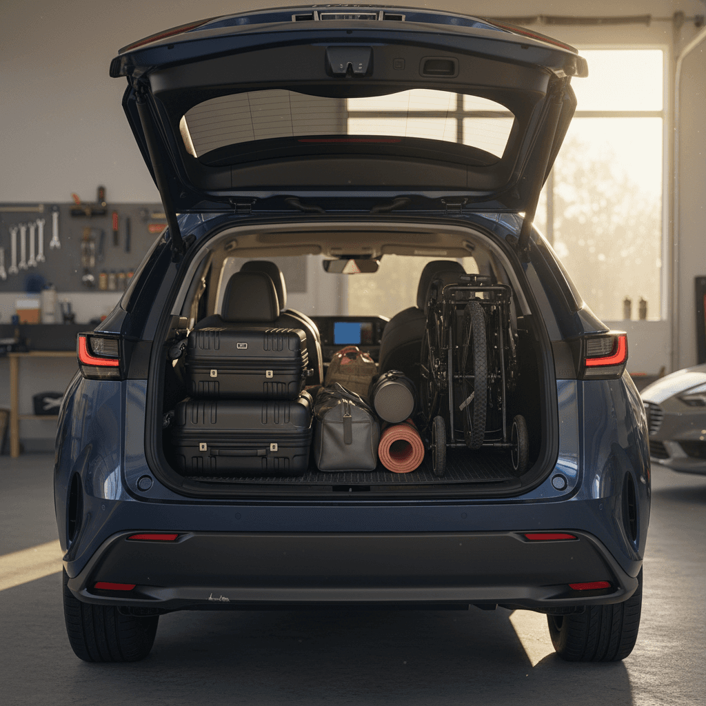 Lexus RZ 450e Cargo Space With Seats Down: Real-World Guide