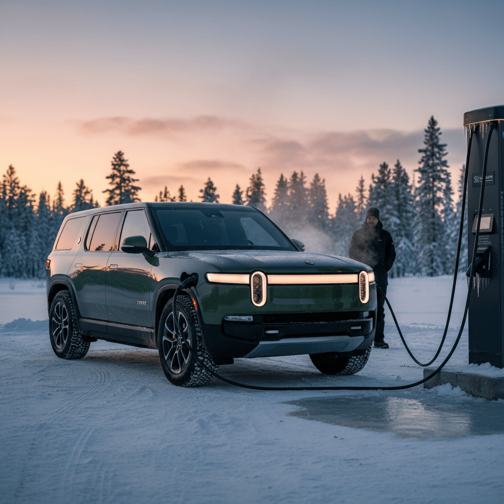 Rivian R1S Range in Cold Weather: What You Really Get in Winter
