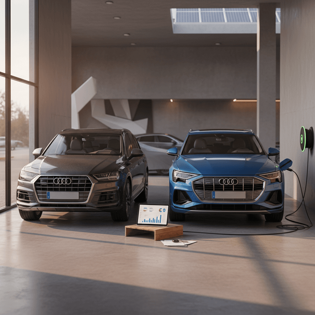 Switching from Audi Q7 to Audi Q8 e-tron: Real-World Cost Savings