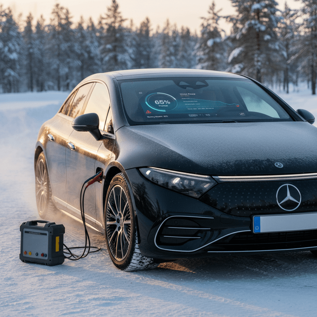 Mercedes EQS Winter Range Loss: What Percentage to Expect