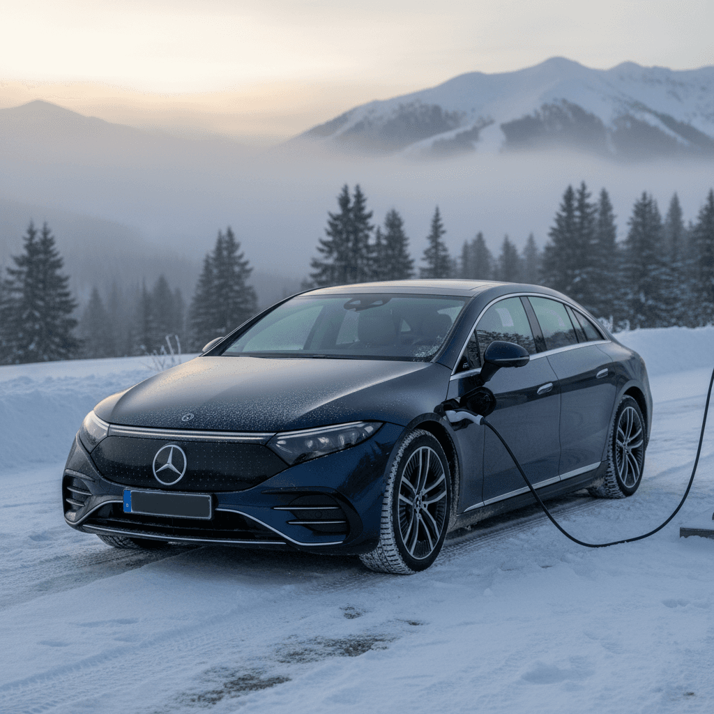 Mercedes EQE Range in Cold Weather: Real-World Performance & Winter Tips