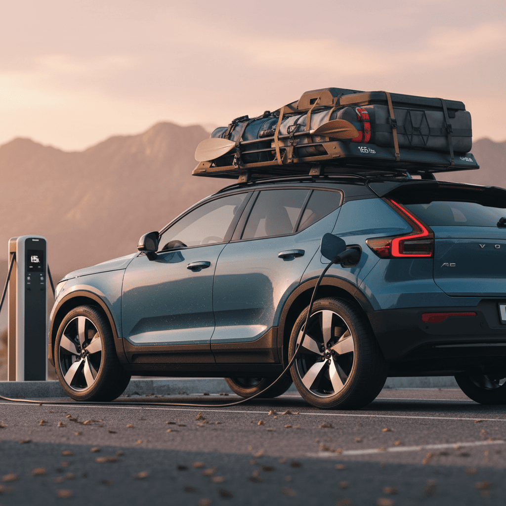 Volvo C40 Recharge Roof Rack Weight Limit: Safe Loading Guide