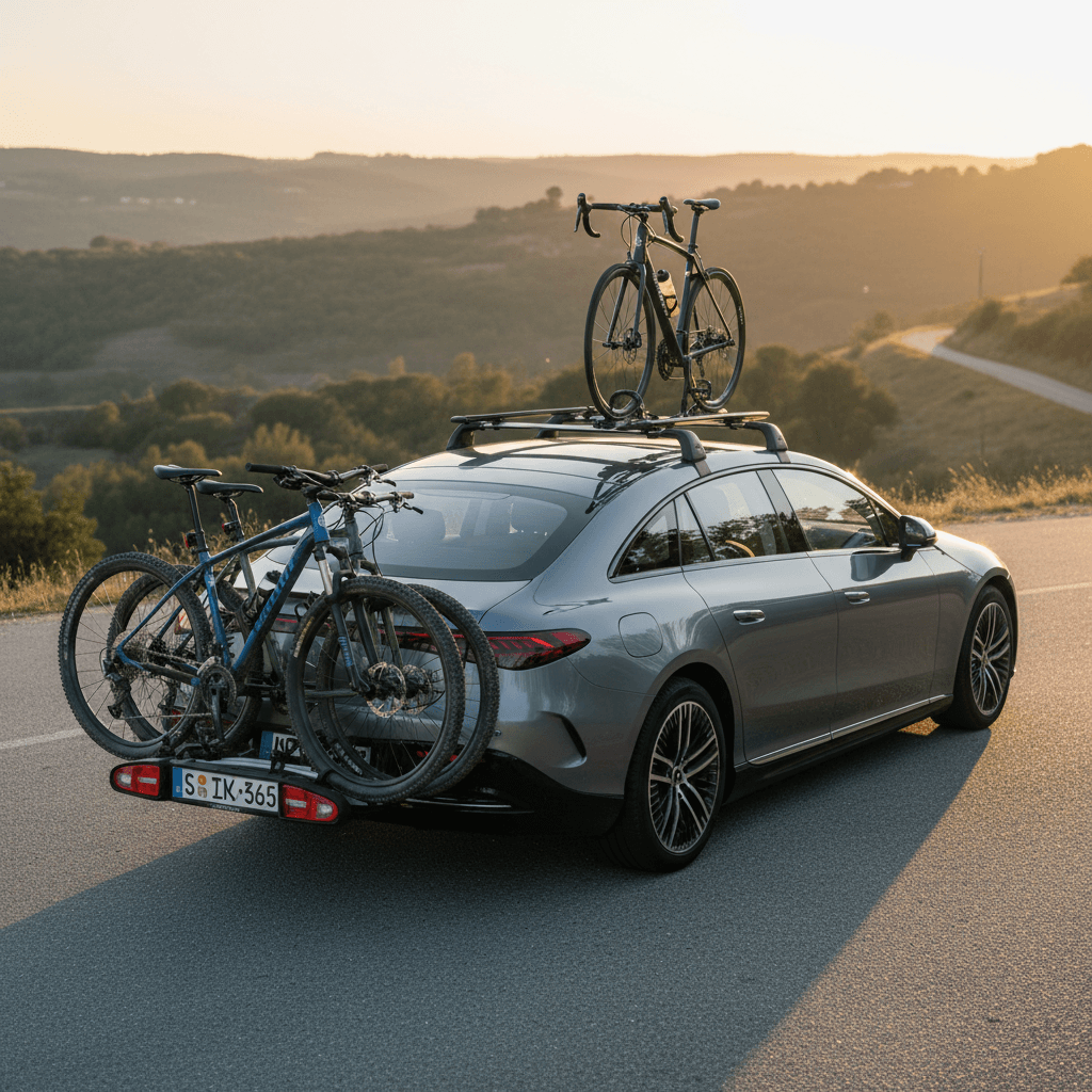Mercedes EQE Bike Rack Options: Hitch, Roof, and More