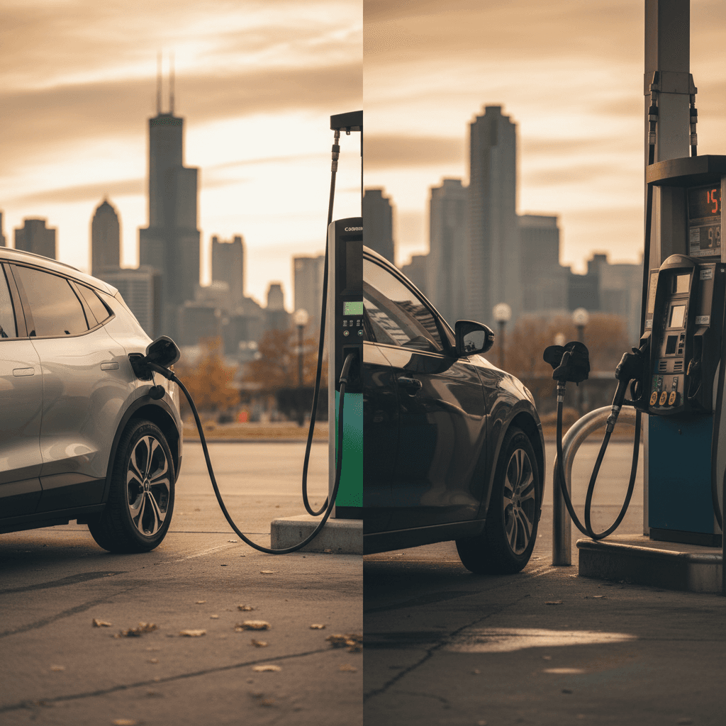 Gas Prices vs EV Charging Cost in Chicago (2026 Cost Breakdown)