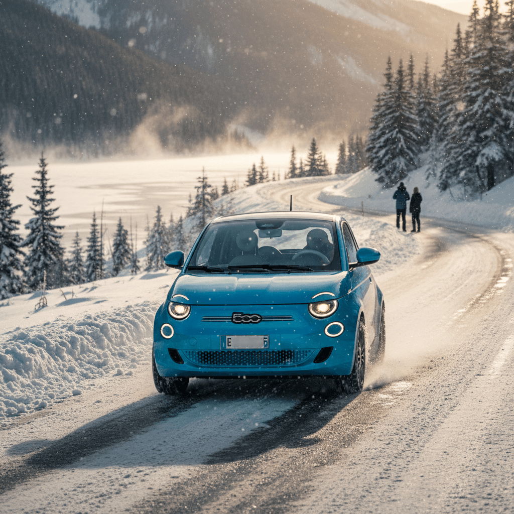 Is the Fiat 500e Good in Snow and Ice? Winter Driving Guide
