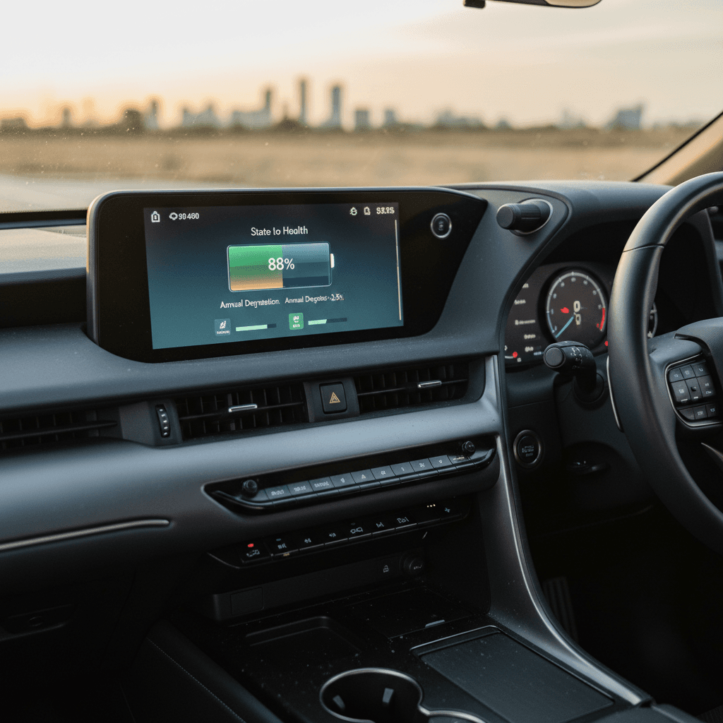 Lexus RZ 450e Battery Degradation Per Year: What Owners Should Expect