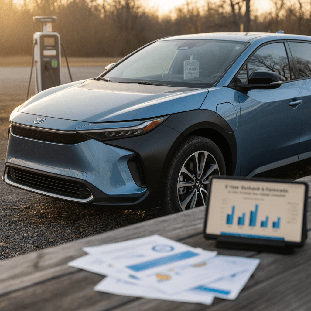 Toyota bZ4X Resale Value Forecast: 5-Year Outlook and Used EV Insights