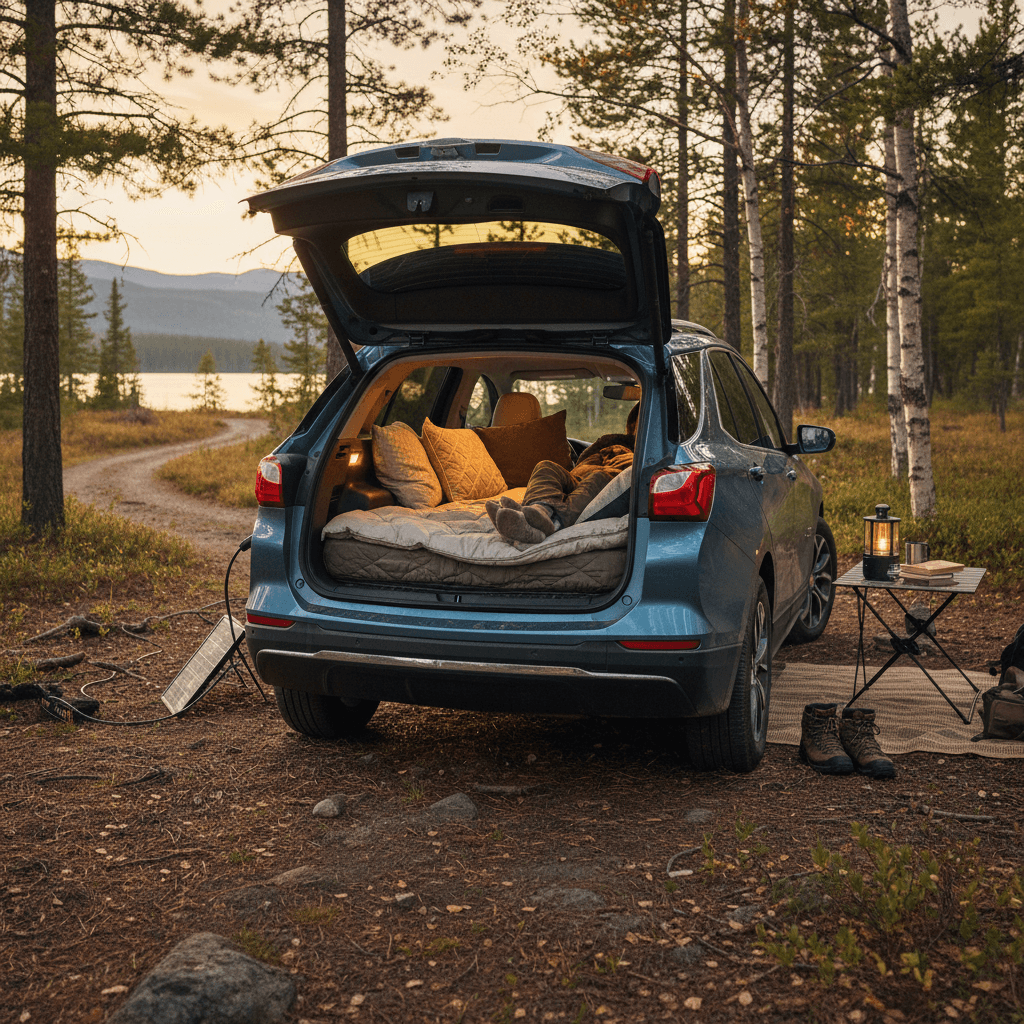 Can You Sleep in a Chevrolet Equinox EV? Camping & Car-Sleeping Guide