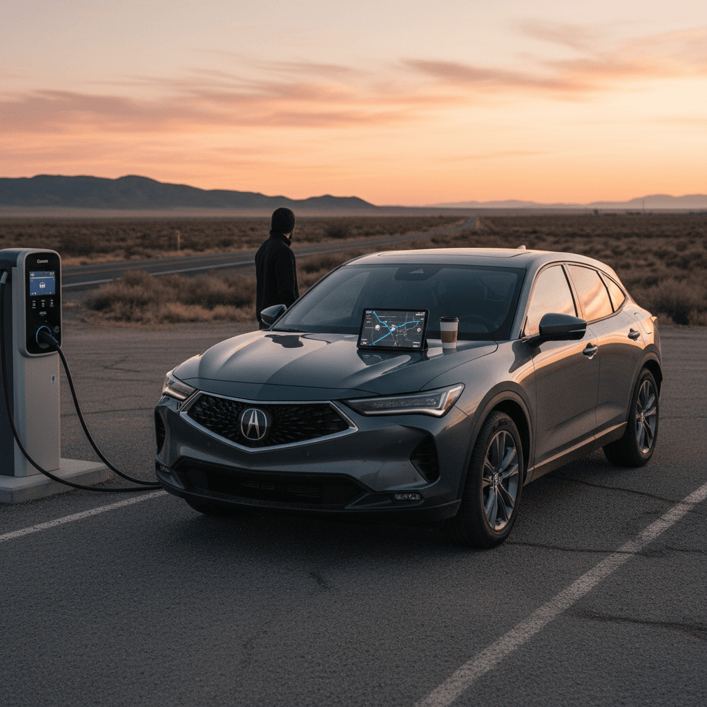 Acura ZDX Long-Distance Driving Tips: Range, Charging & Route Planning