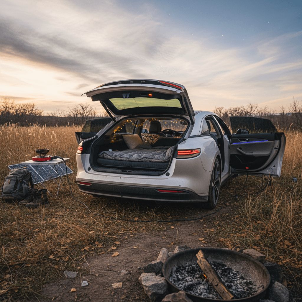 Can You Sleep in a Lucid Air? Real-World Comfort, Space & EV Camping Tips