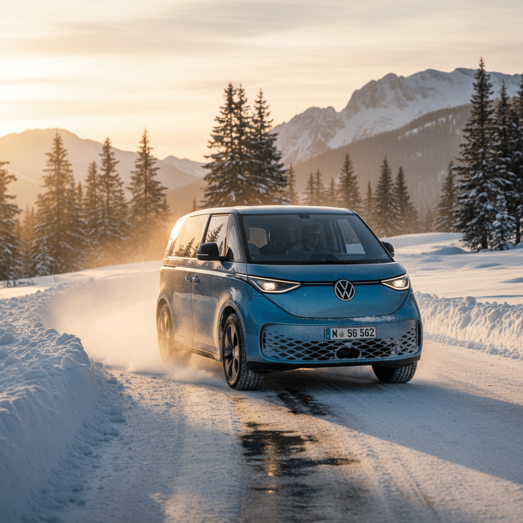 Is the Volkswagen ID. Buzz Good in Snow and Ice? Complete Guide