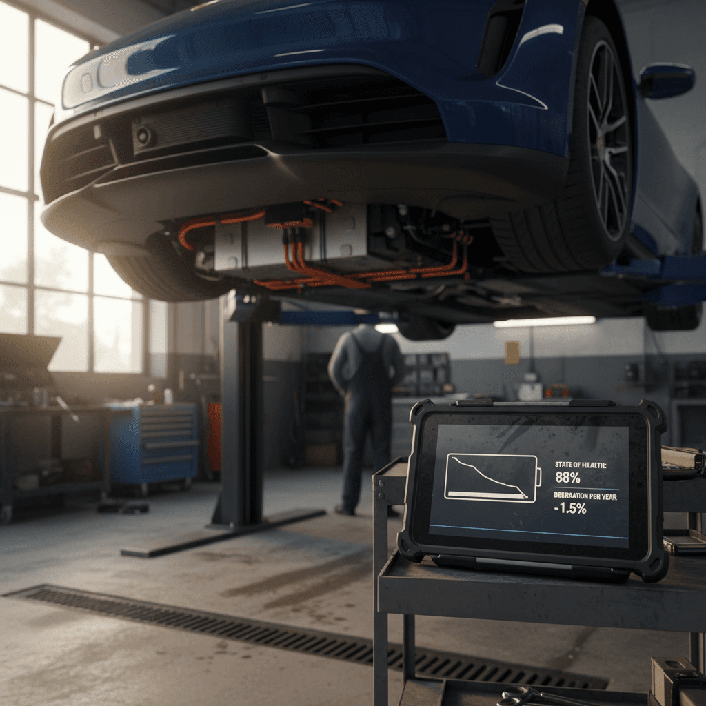 Porsche Taycan Battery Degradation Per Year: What Owners Should Expect