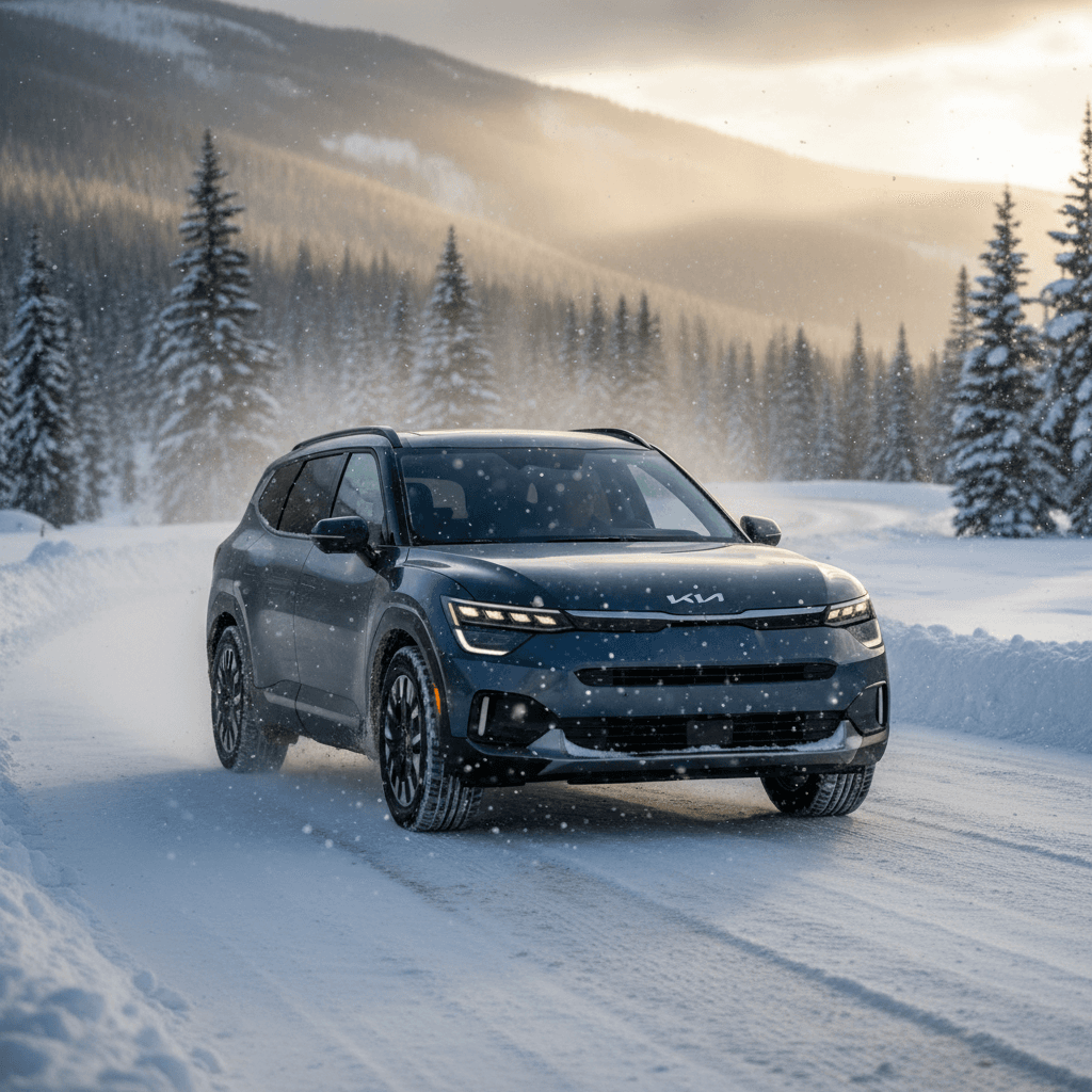 Is the Kia EV9 the Best EV SUV for Snow and Ice? Real Winter Insights