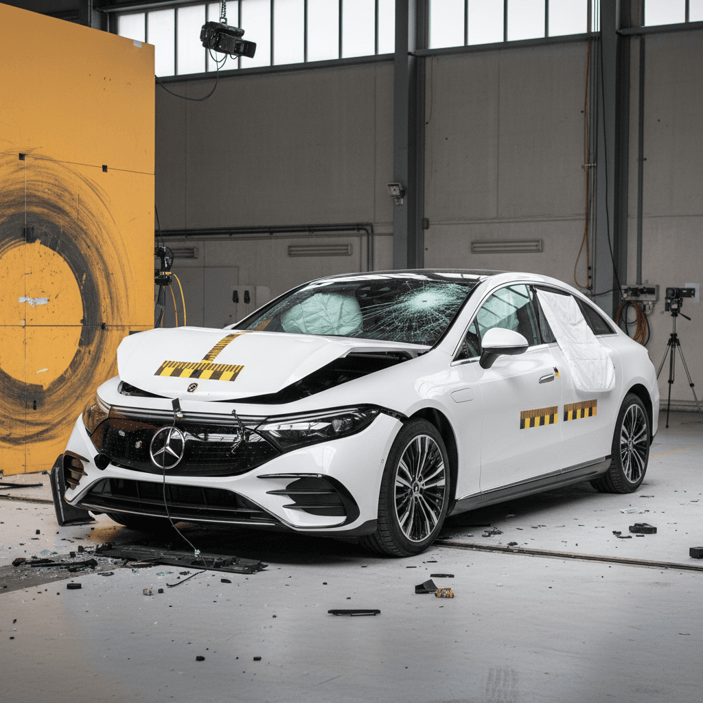 Mercedes EQE Safety Rating & Crash Test Results Explained