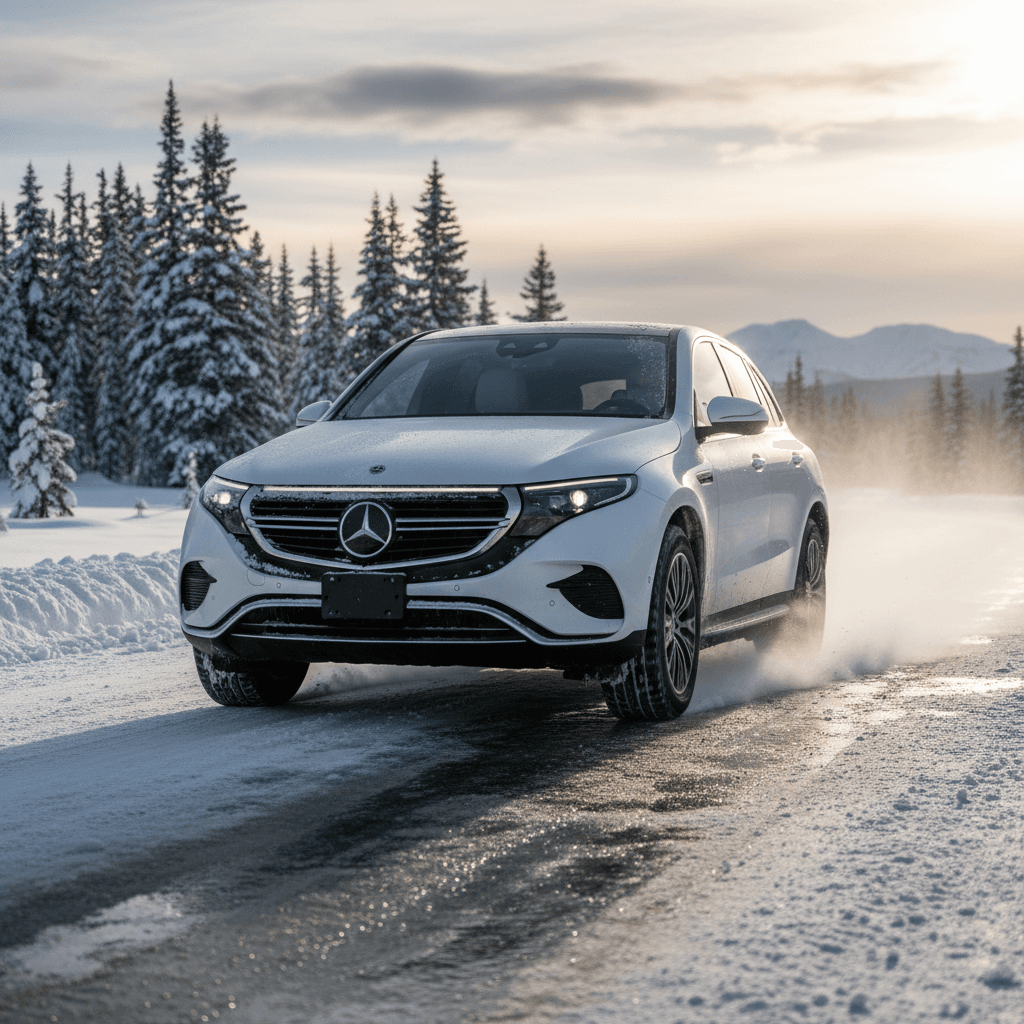 Is the Mercedes EQE Good in Snow and Ice? Complete Winter Guide