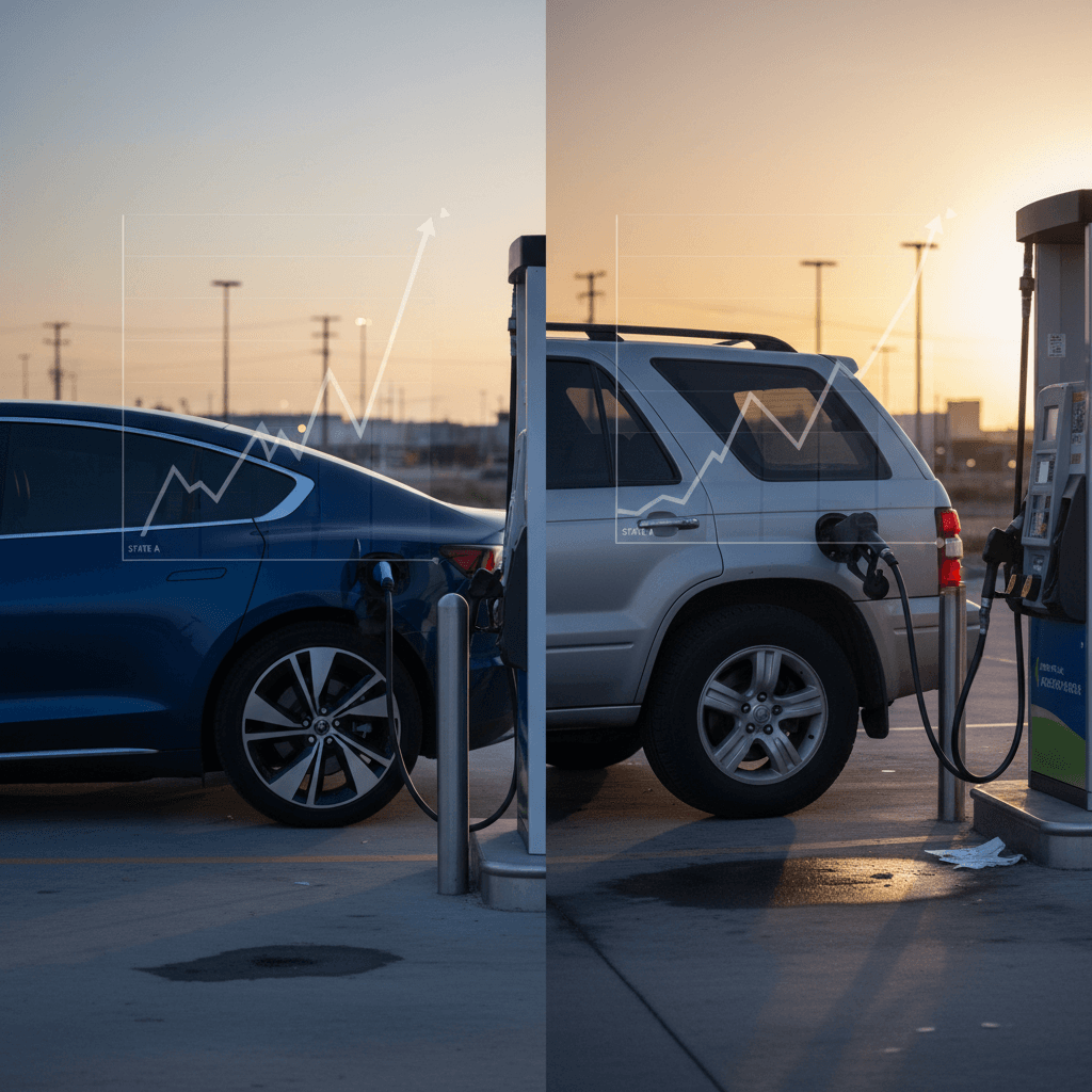 Electric Car Charging Cost vs Gas Fill-Up by State (2026 Guide)