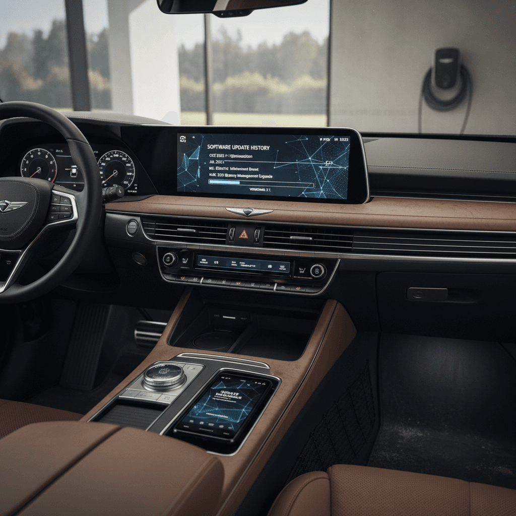 Genesis Electrified G80 Software Update History: What Owners Should Know