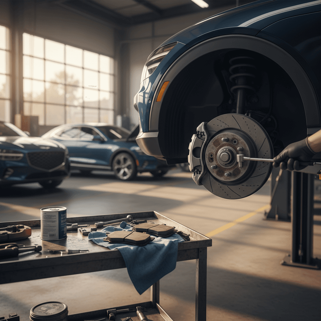 Genesis GV60 Brake Pad Replacement Cost: What Owners Really Pay in 2025