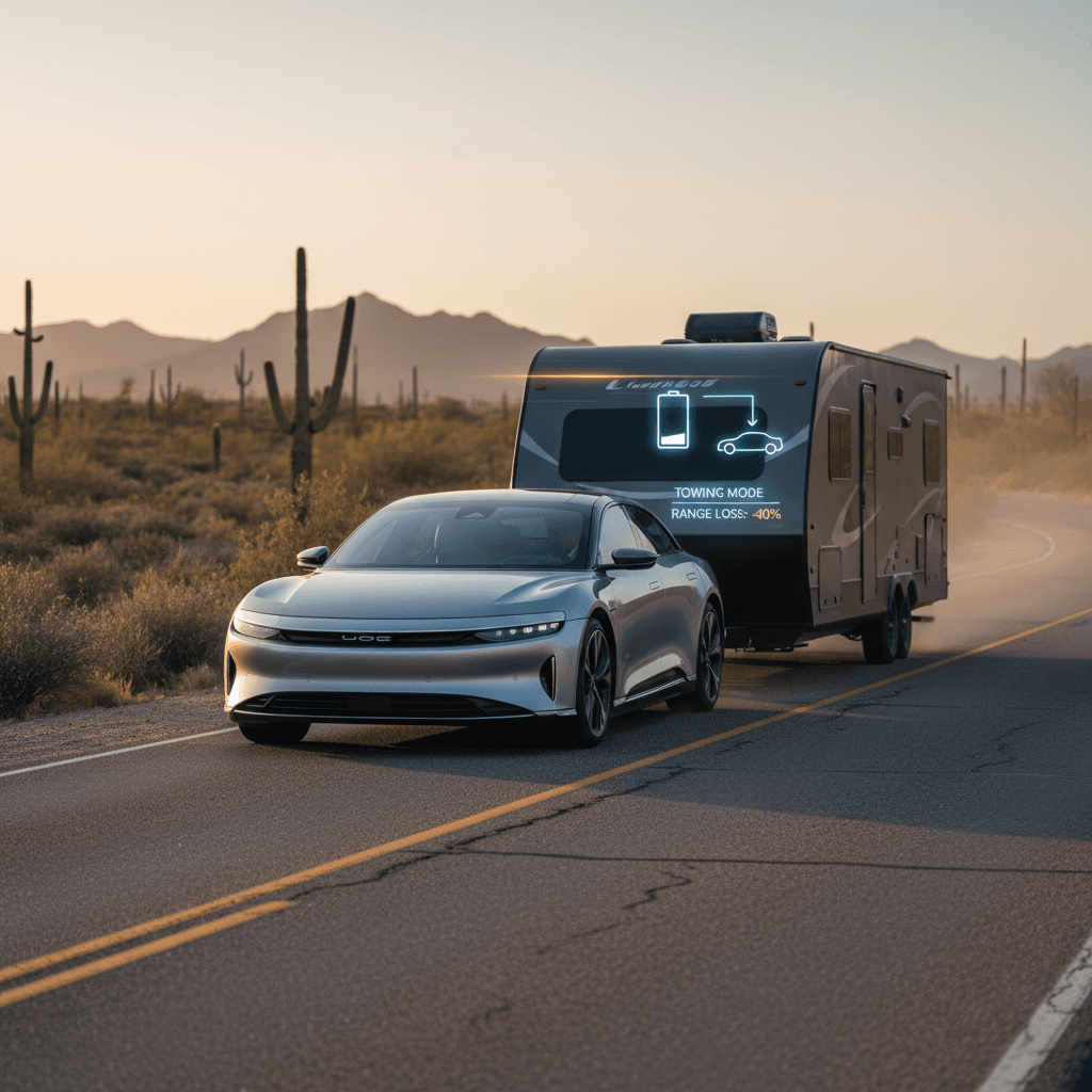 Lucid Air Towing Capacity and Range Loss: What Owners Need to Know