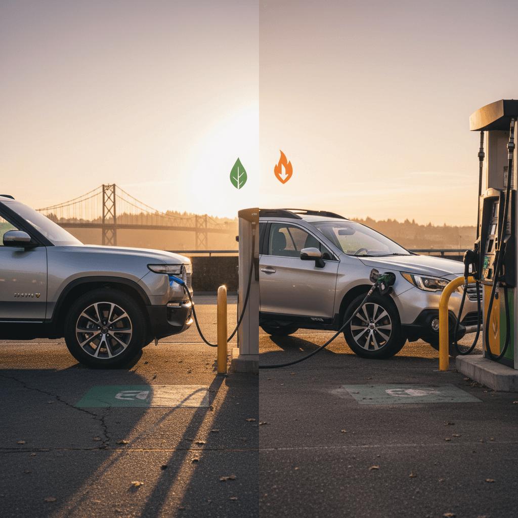 Gas Prices vs EV Charging Cost in Portland (2026 Cost Breakdown)