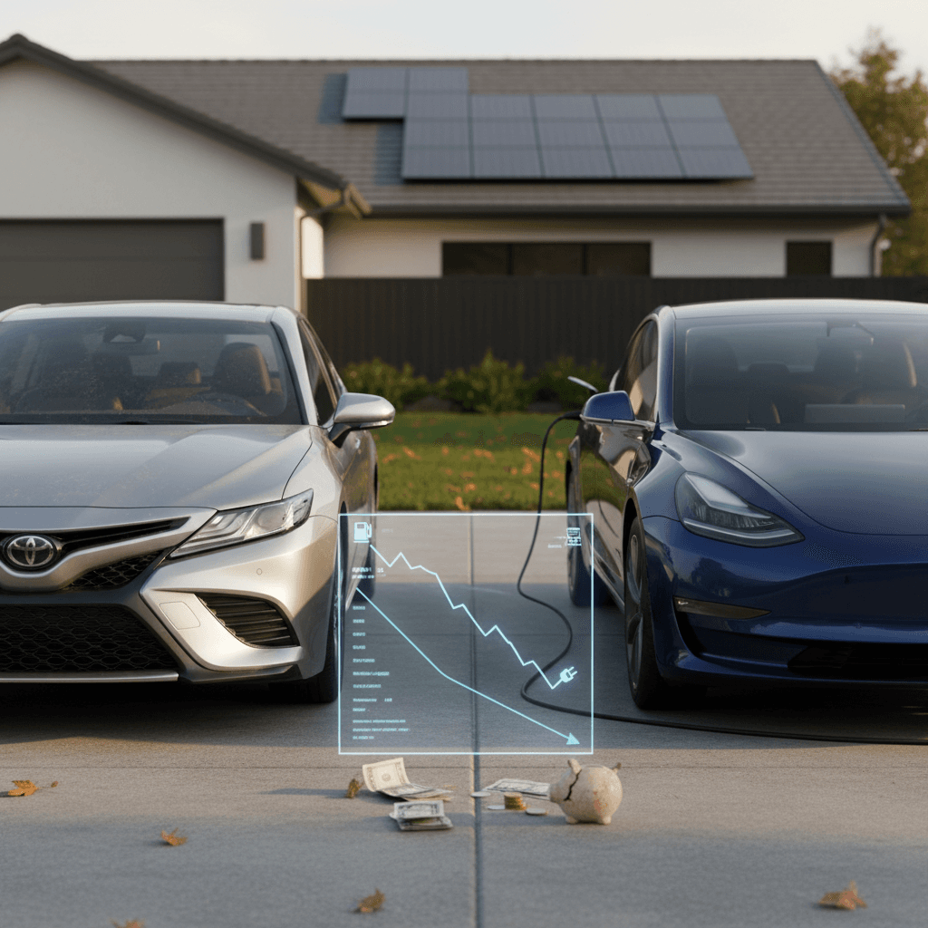 Switching from Toyota Camry to Tesla Model 3: Real Cost Savings Explained