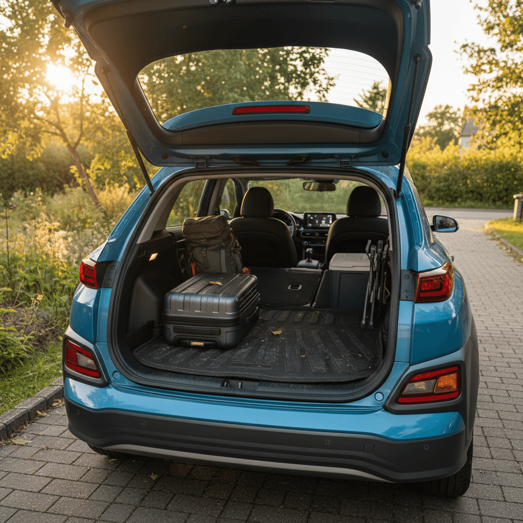 Hyundai Kona Electric Cargo Space With Seats Down: Real-World Guide
