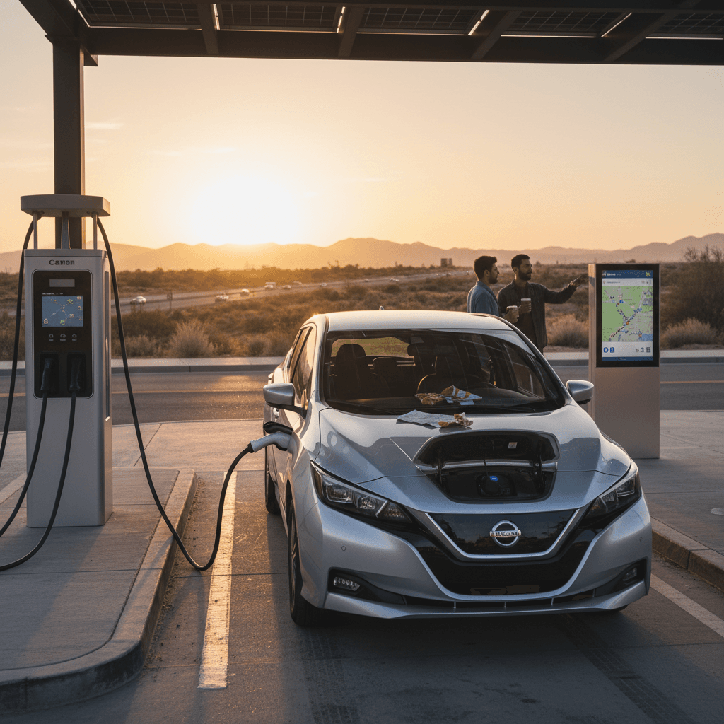 Nissan Leaf Long-Distance Driving Tips: Make Road Trips Work