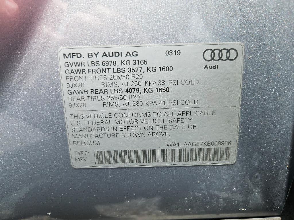 2019 Audi e-tron view 23