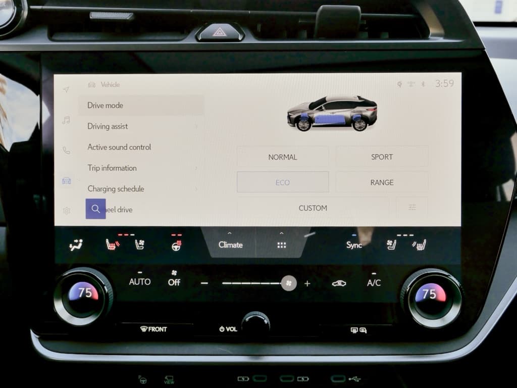 2023 Lexus RZ 450e view 12