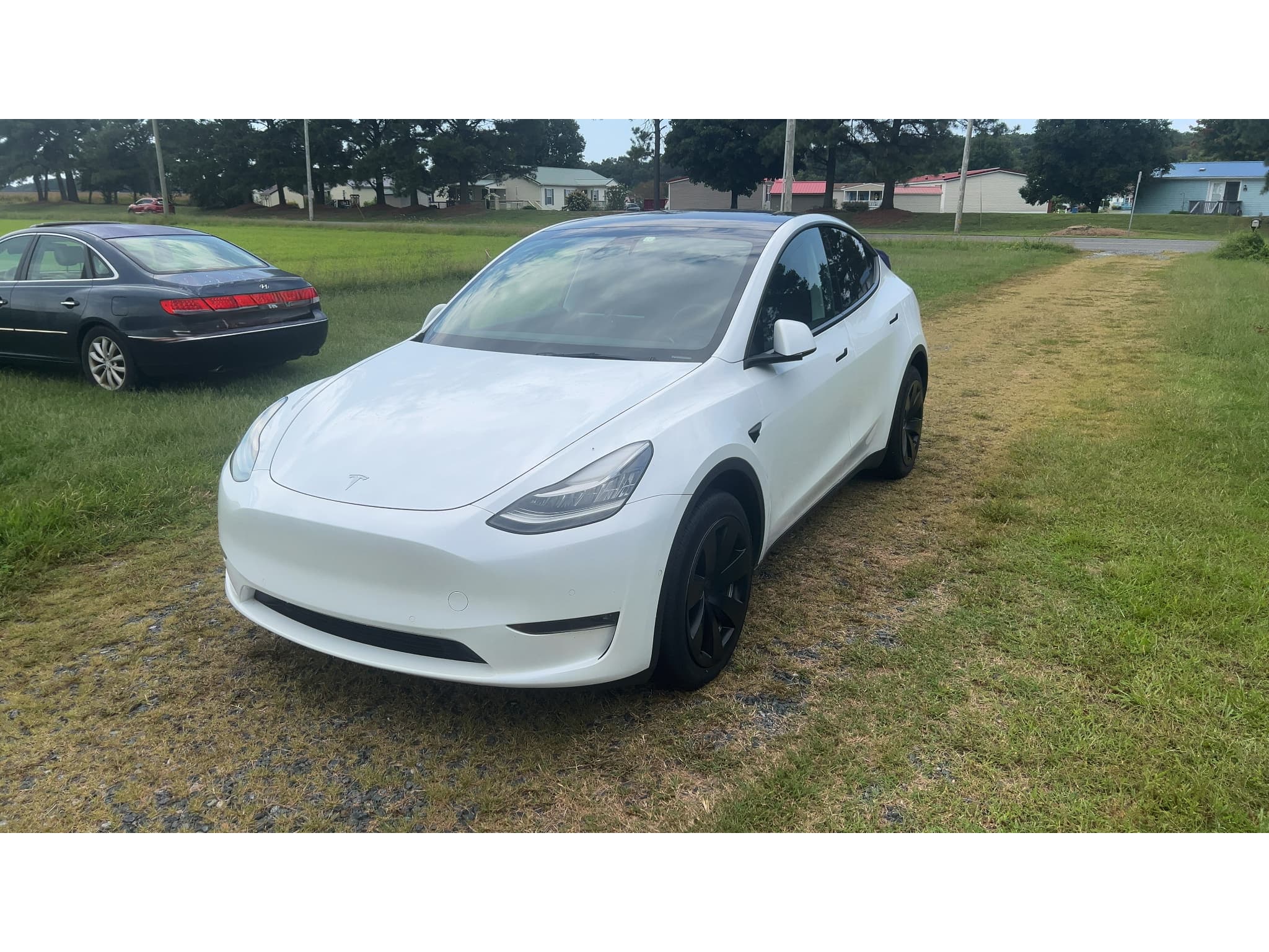 2022 Tesla Model Y view 2