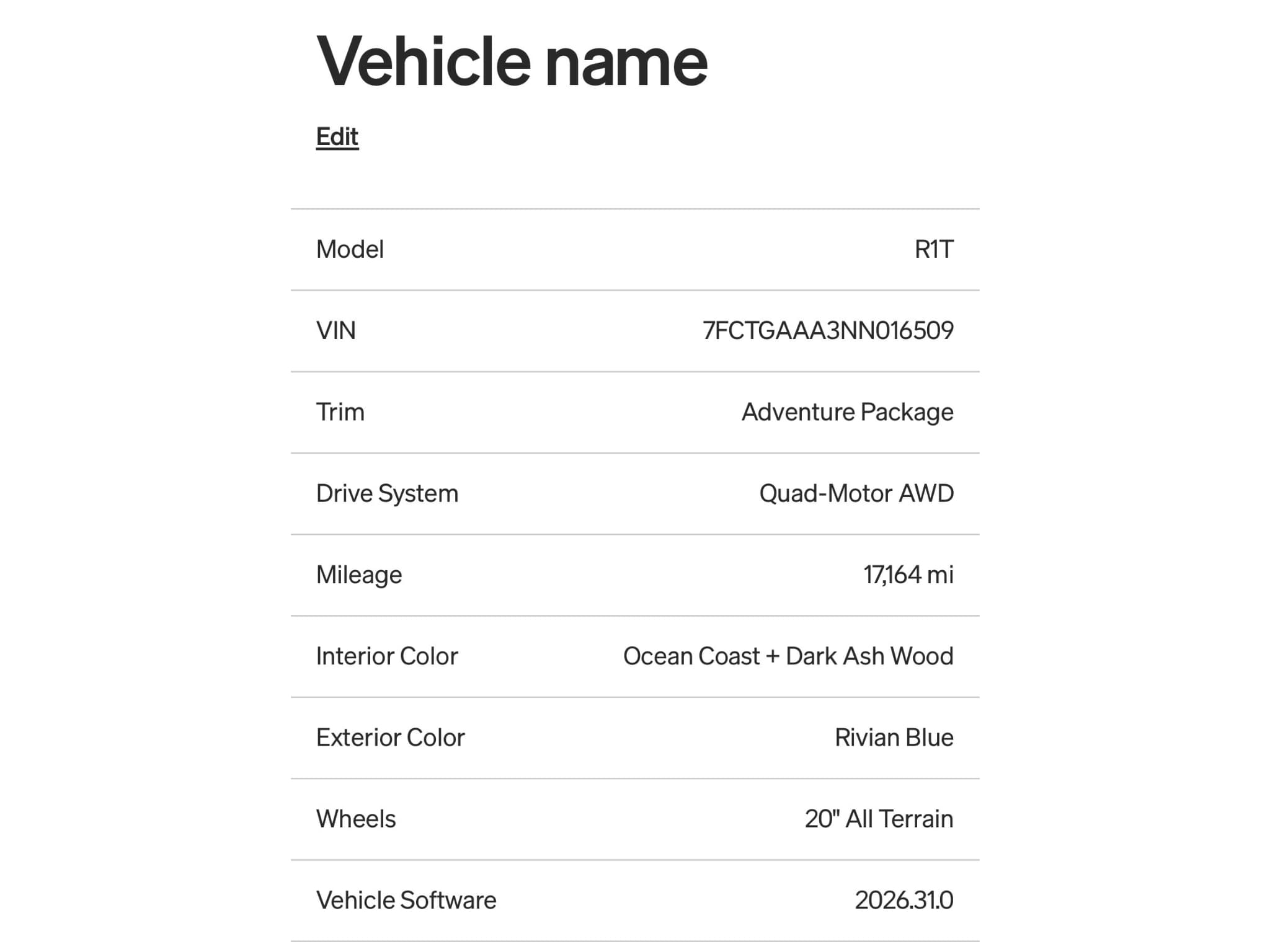 2022 Rivian R1T view 6