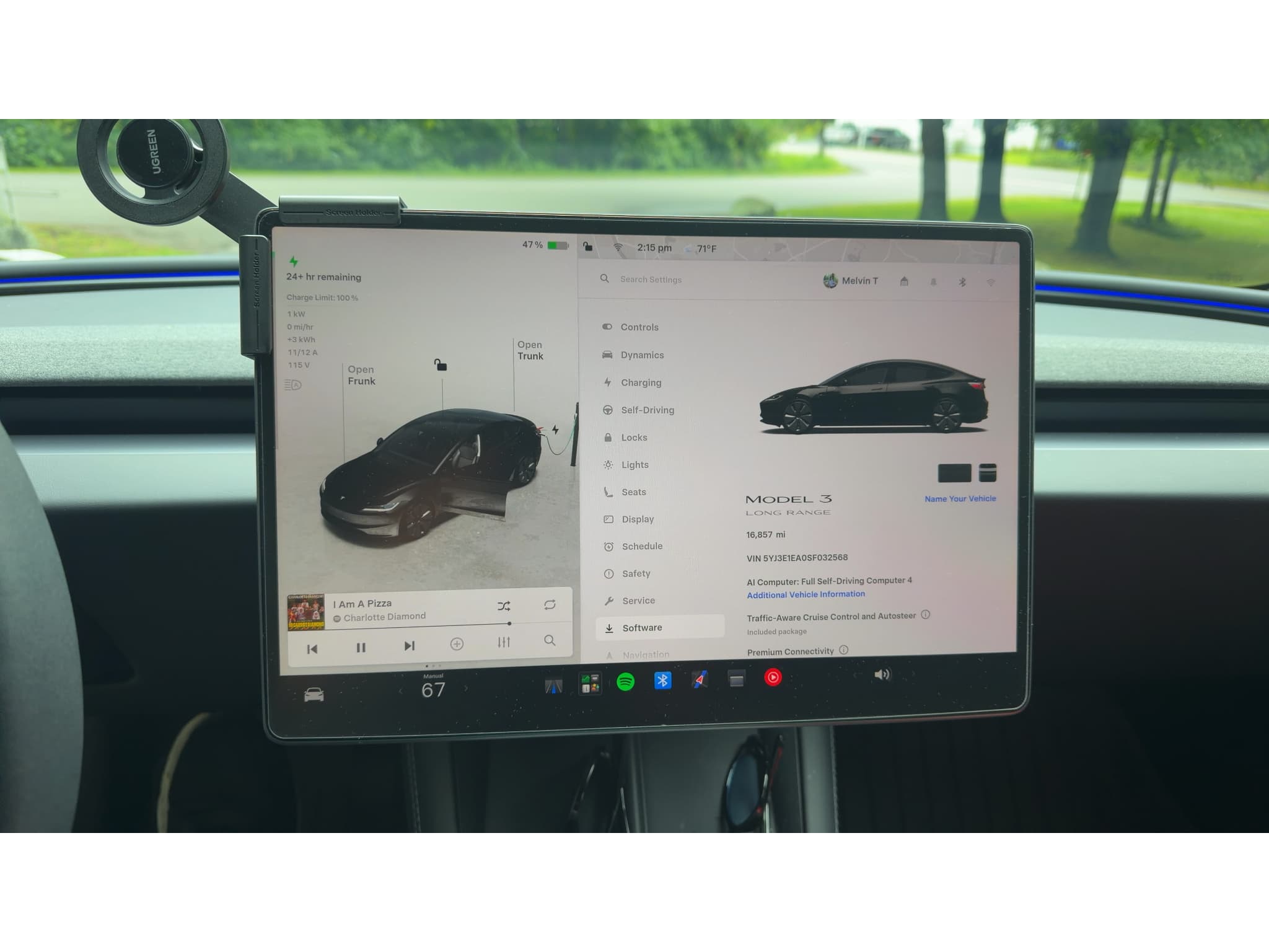 2025 Tesla Model 3 view 7